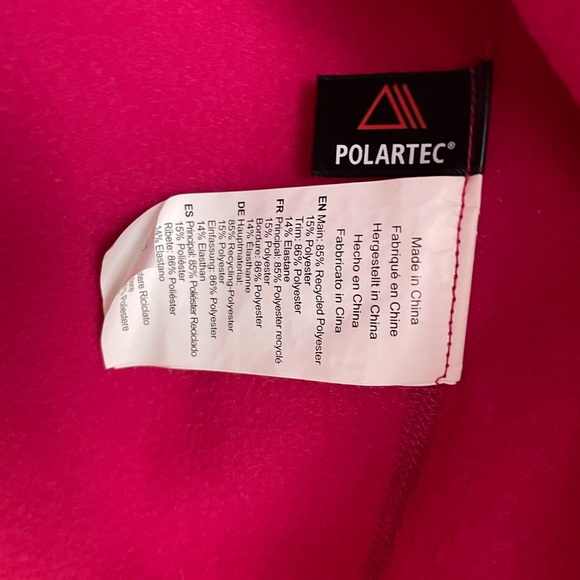 Womens Kathmandu Altica 100 Pink Pullover Fleece 1/4 Zip Jacket Size 14/L? - Picture 3 of 5
